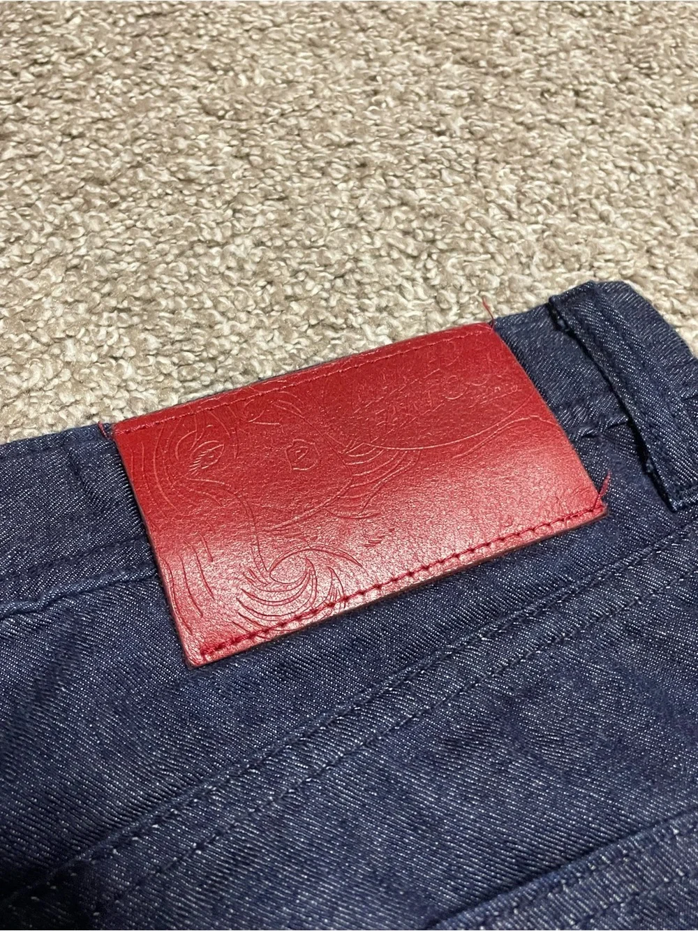 Naked & Famous Selvedge Denim Weird Guy Blanket Lined Jeans Men’s 34 - Picture 6 of 8